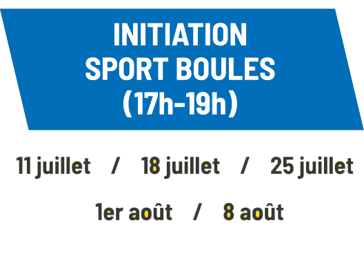 Initiation boules