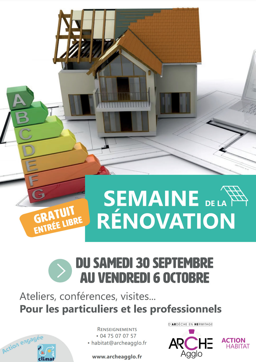 SEMAINE DE LA RÉNOVATION. Du 30 septembre au 6 octobre 2023.