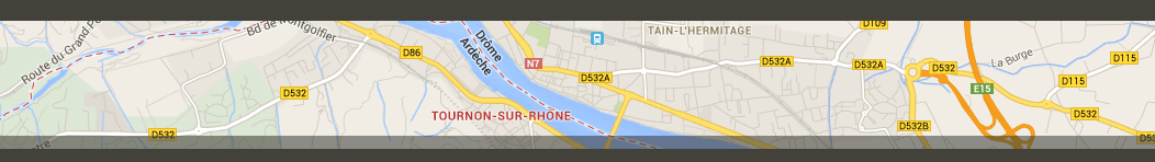 Cliquez pour agrandir le plan de Tournon-sur-Rhône